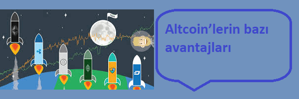 altcoin avantajları