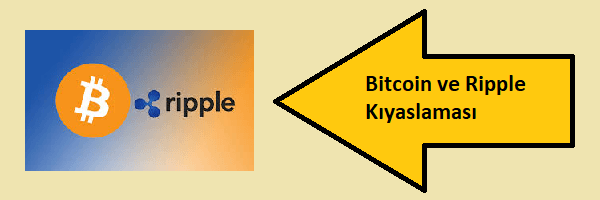 bitcoin ve ripple kıyaslaması